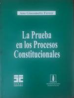 La Prueba en los Procesos Constitucionales.